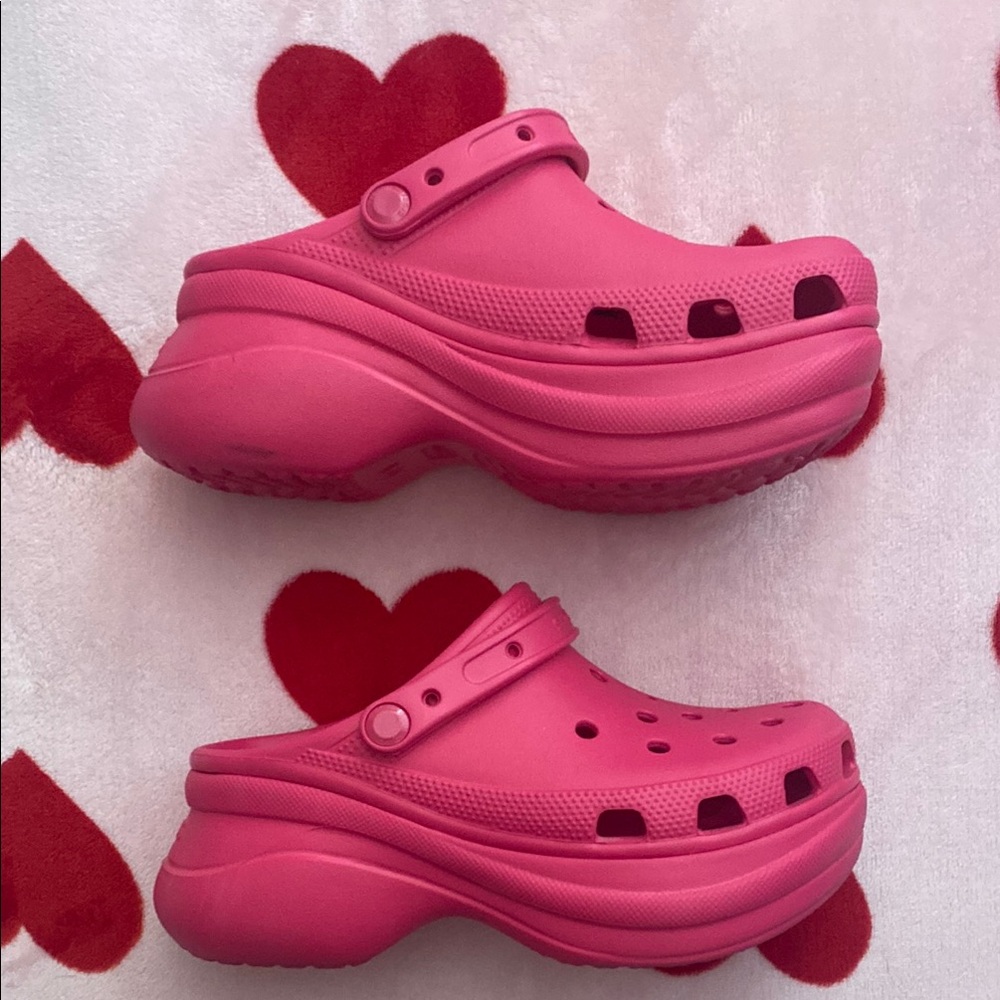 CROCS Bae Platform Clogs - Picture 3 of 10